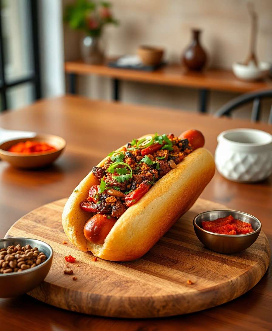 Spicy Lucknow Seekh Hot Dogs - A Flavorful Fusion