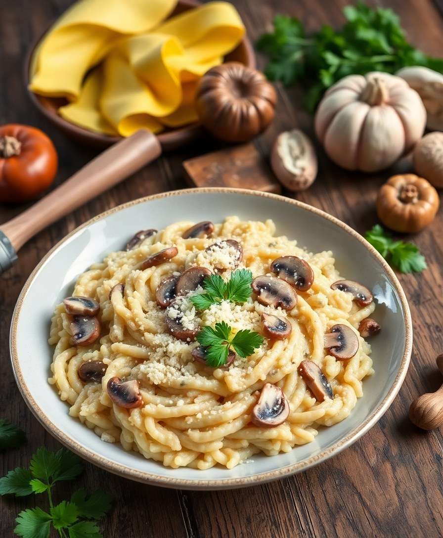 Creamy Mushroom Risotto