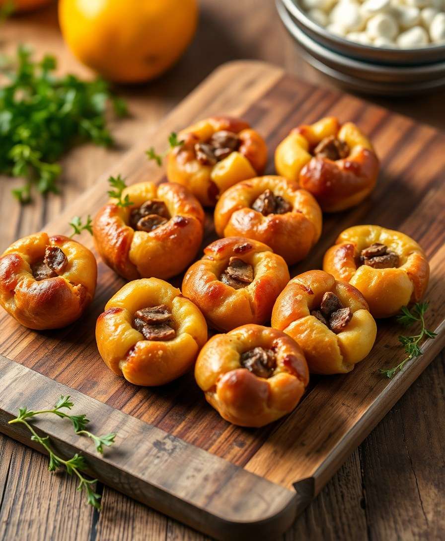 Savory Mini Monkey Bread Bites