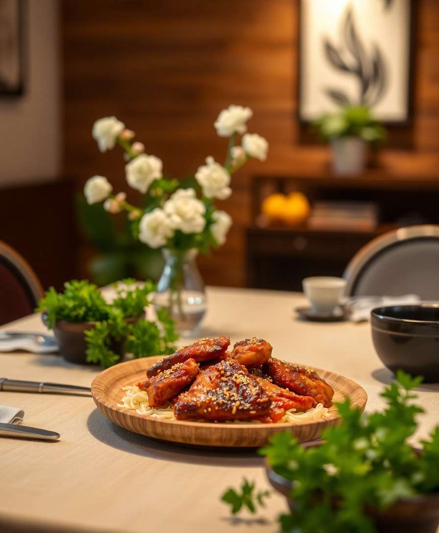 Crispy Sesame Glazed Chicken