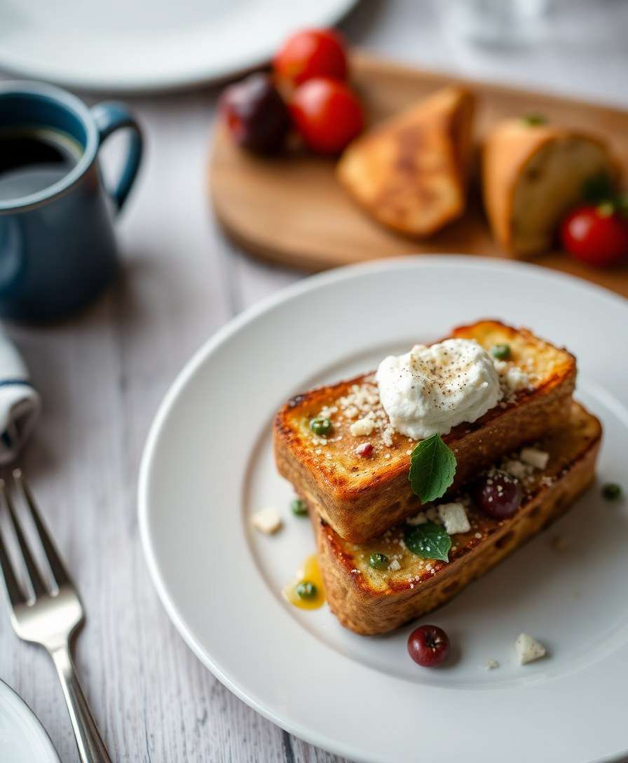 Savory French Toast Fiesta