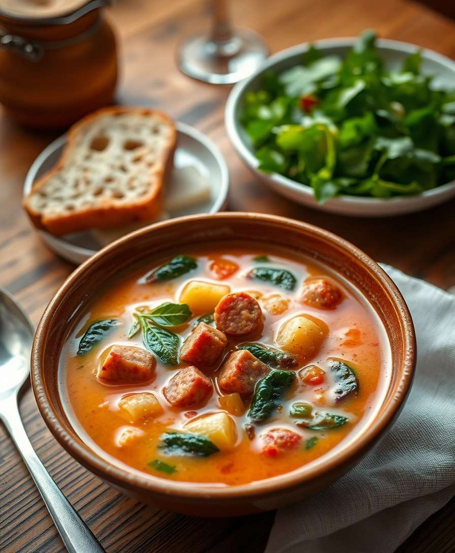 Hearty Zuppa Toscana with a Kick