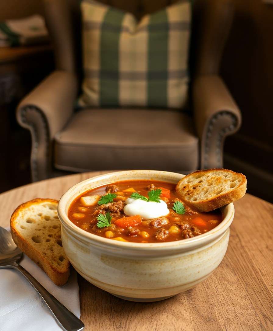 Hearty Instant Pot Beef Barley Soup