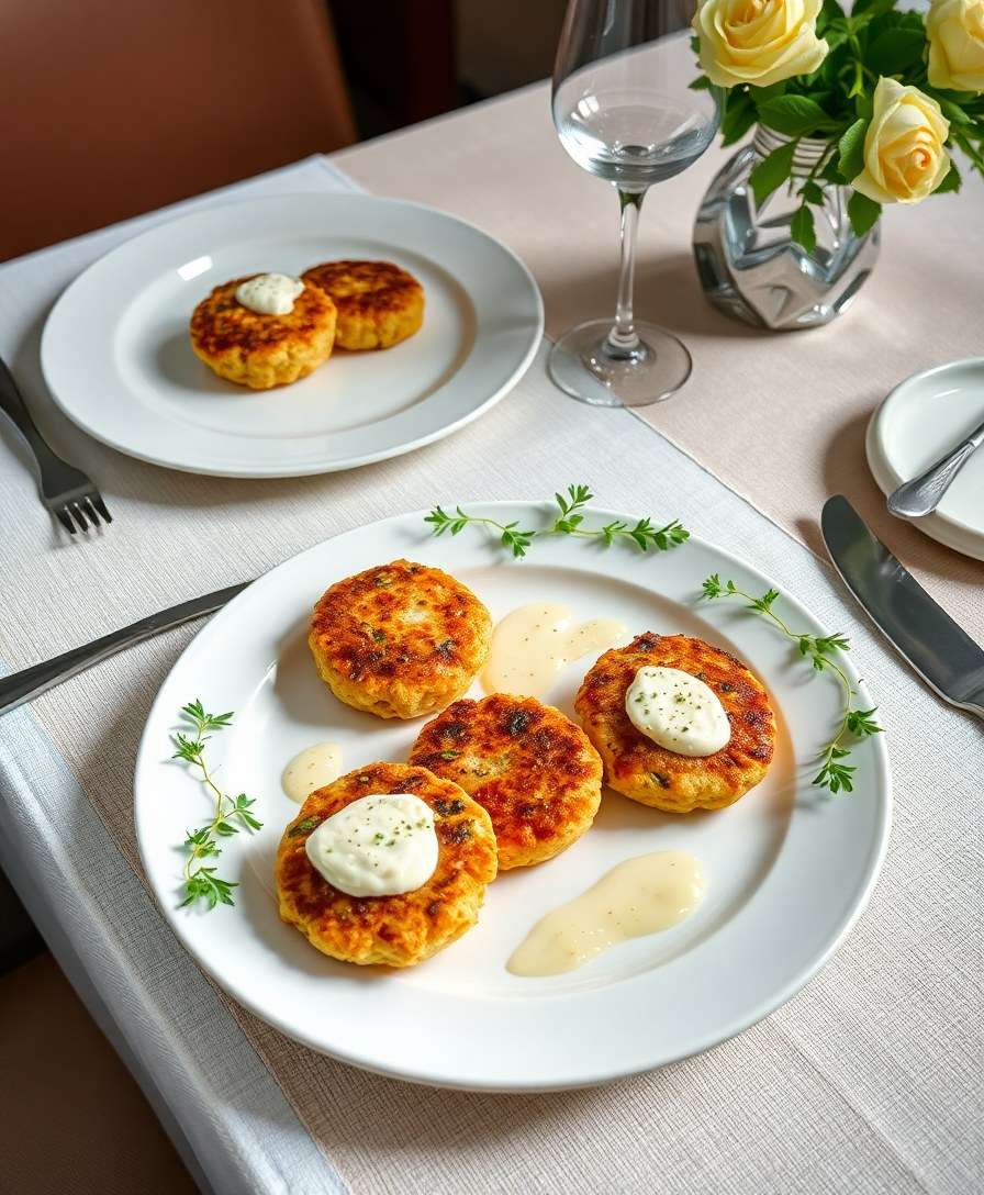 Gourmet Crab Cakes with Lemon-Herb Aioli