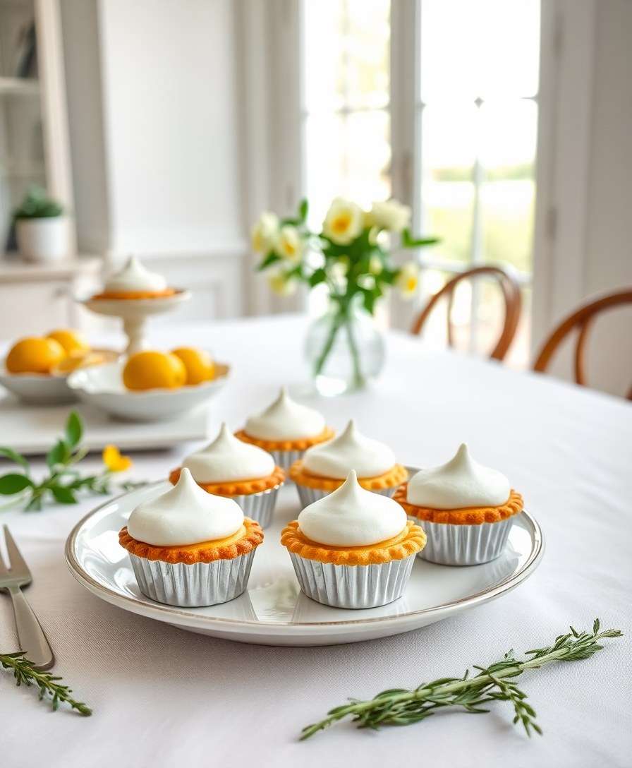 Gourmet Mini Lemon Meringue Pies