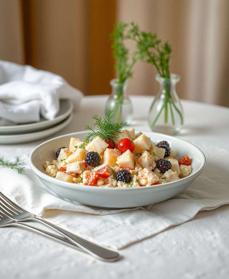 Creamy Swedish Herring Salad (Gubbröra)