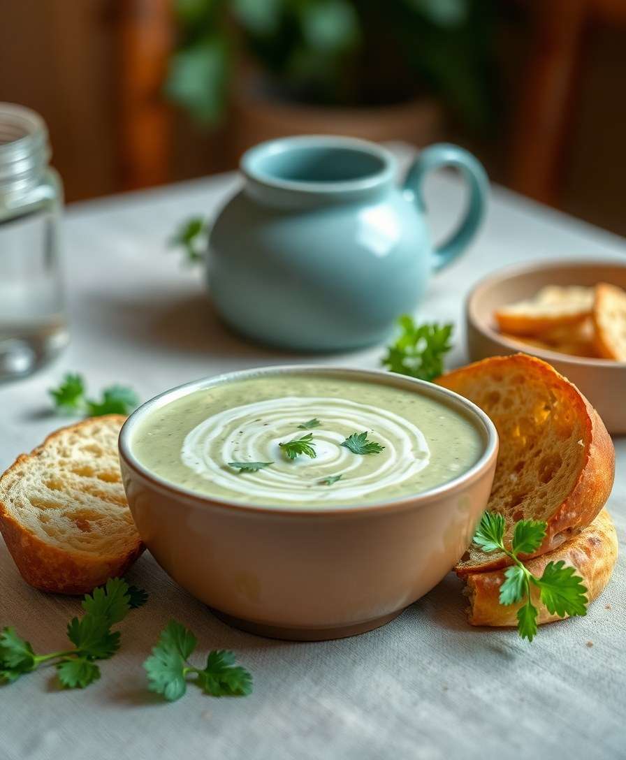 Creamy Green Cabbage Soup