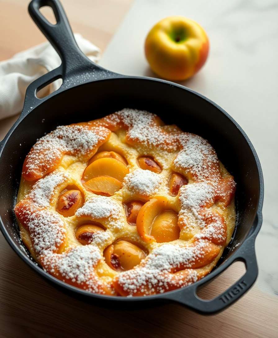 Decadent Apple Dutch Baby