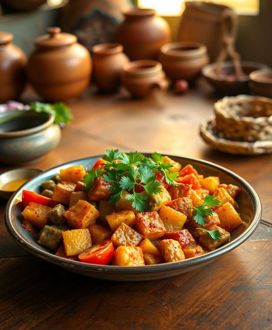 Spicy Peyajkoli Bhaja - A Winter Delight