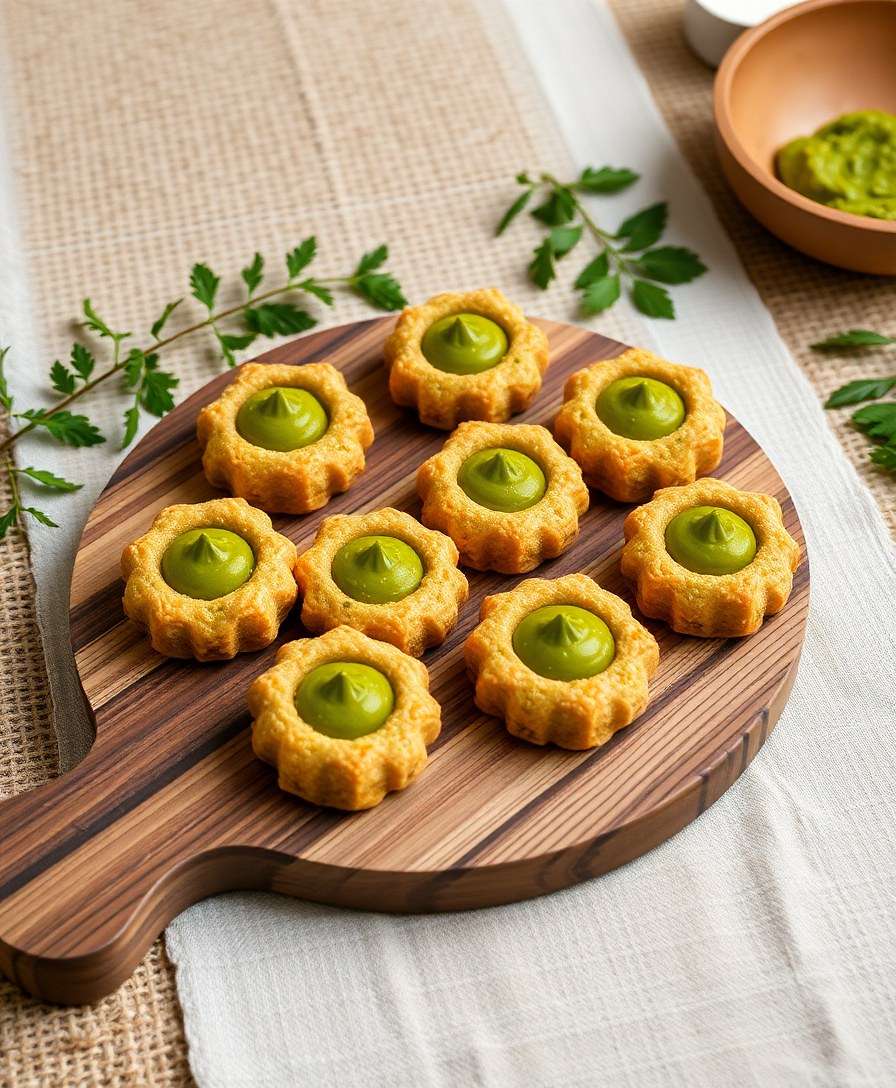 Gourmet Green Curry Palmiers