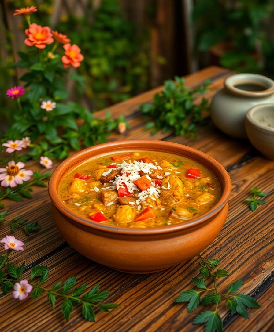 Hearty Garur Dal with Seasonal Vegetables