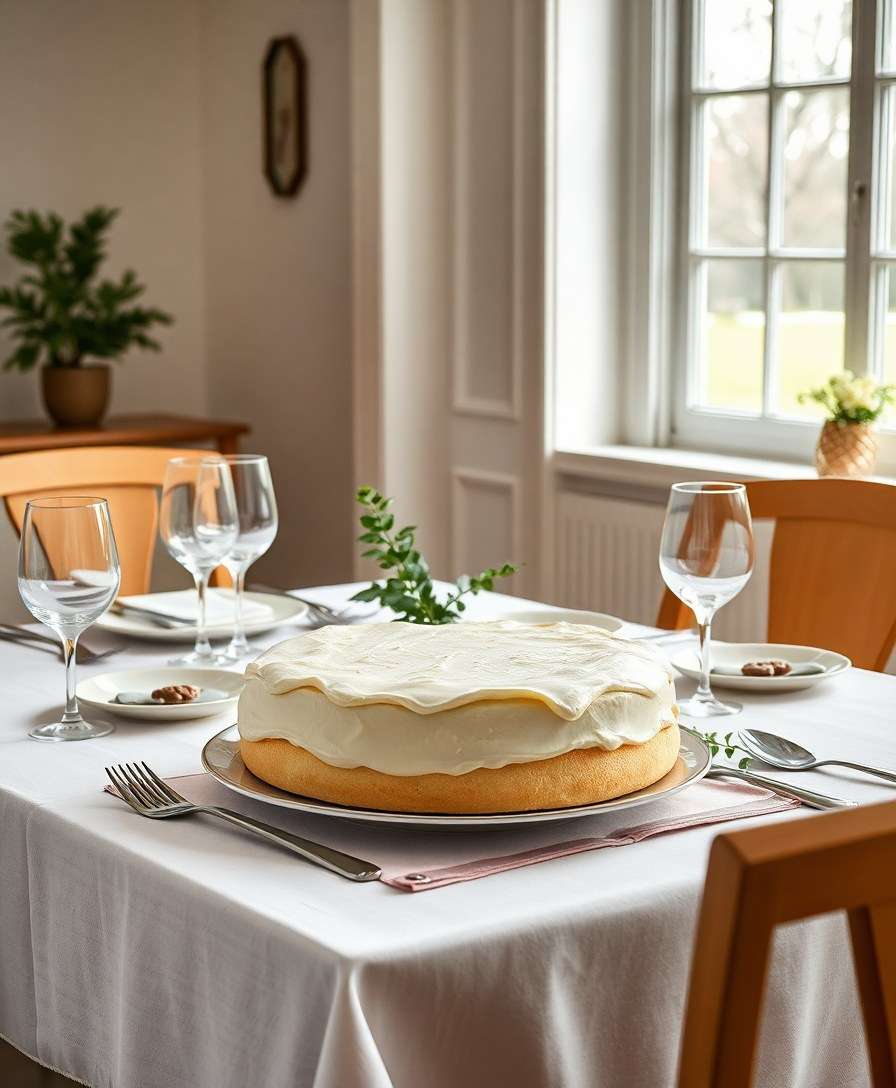 Fluffy Swedish Sugar Cake