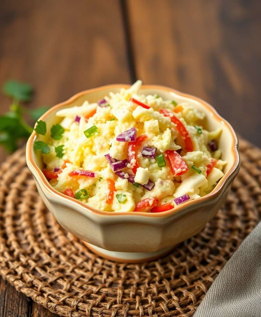 Creamy & Crunchy Coleslaw