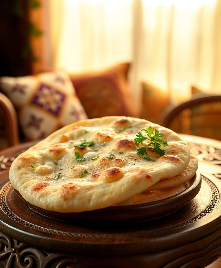 Delicate Afghani Naan