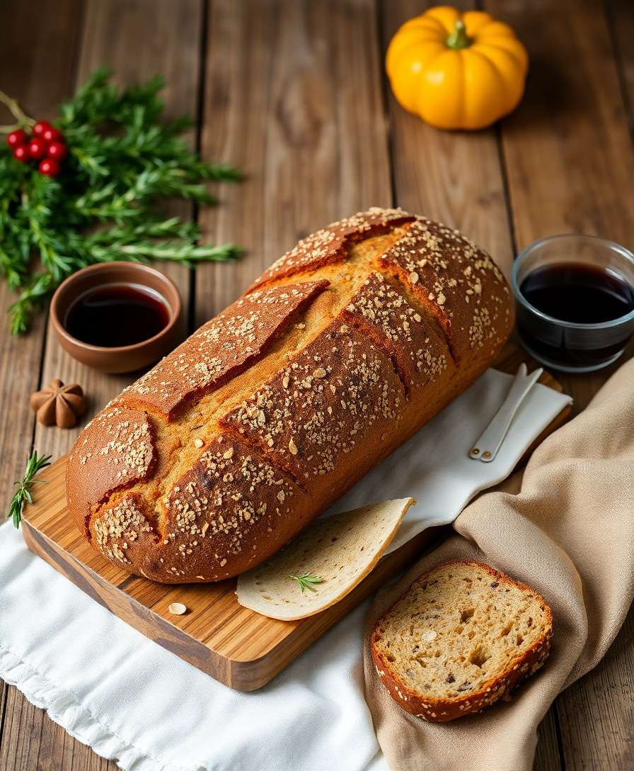 Artisan Spiced Rye Bread