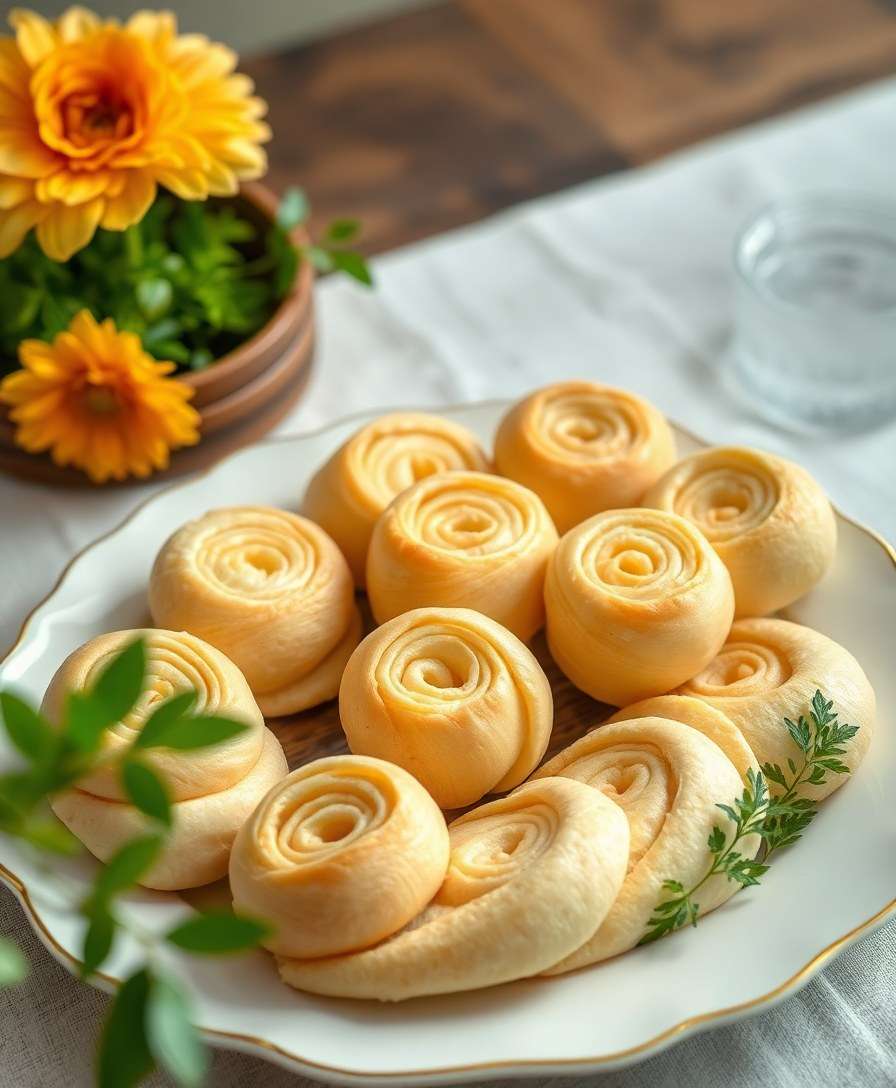 Delicate Afghan Cream Rolls