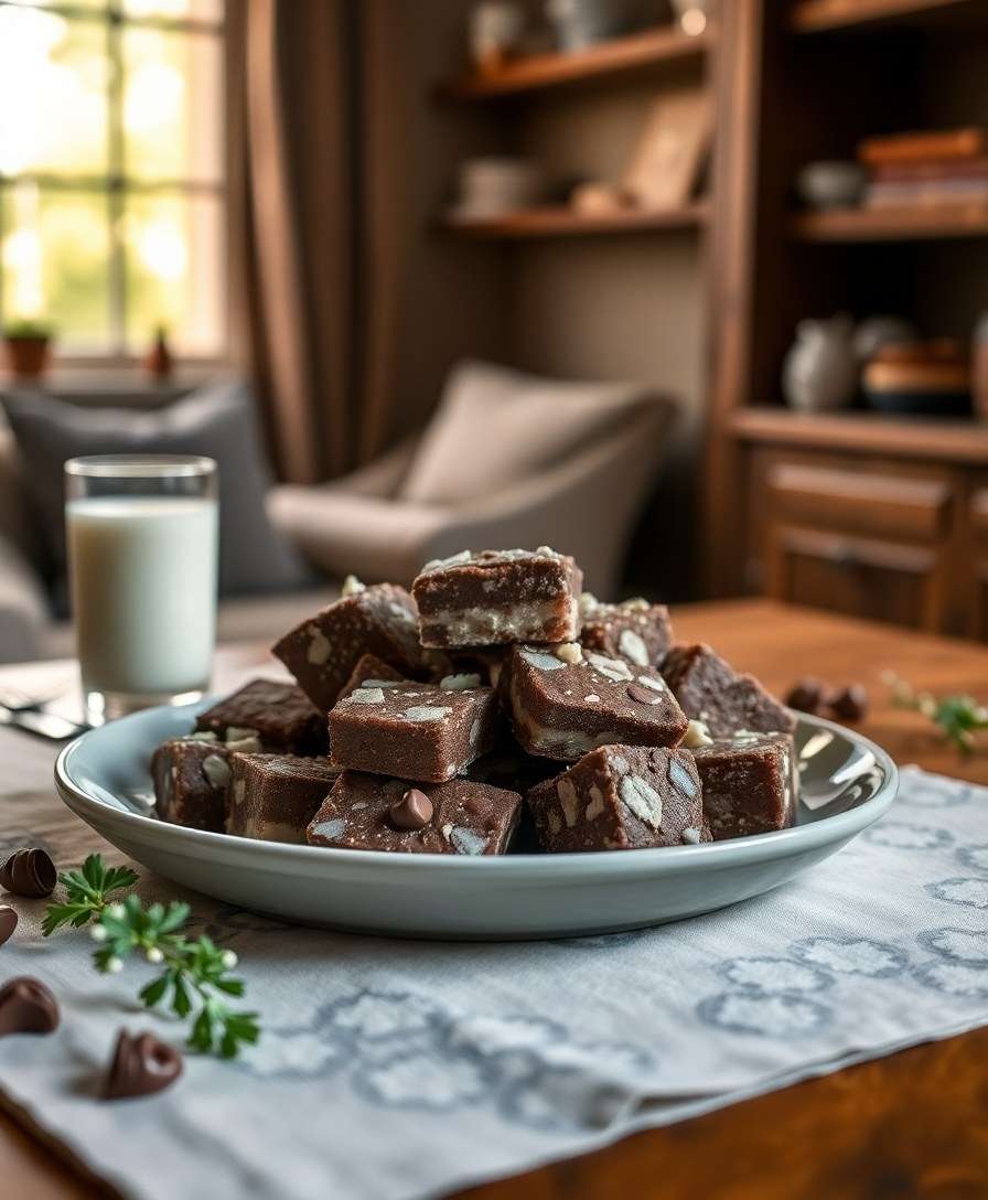 Decadent Rocky Road Bites