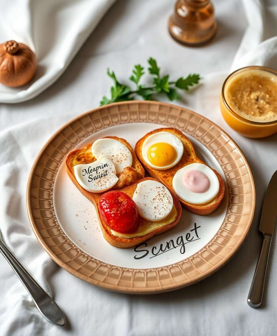 Gourmet Skagen Toast