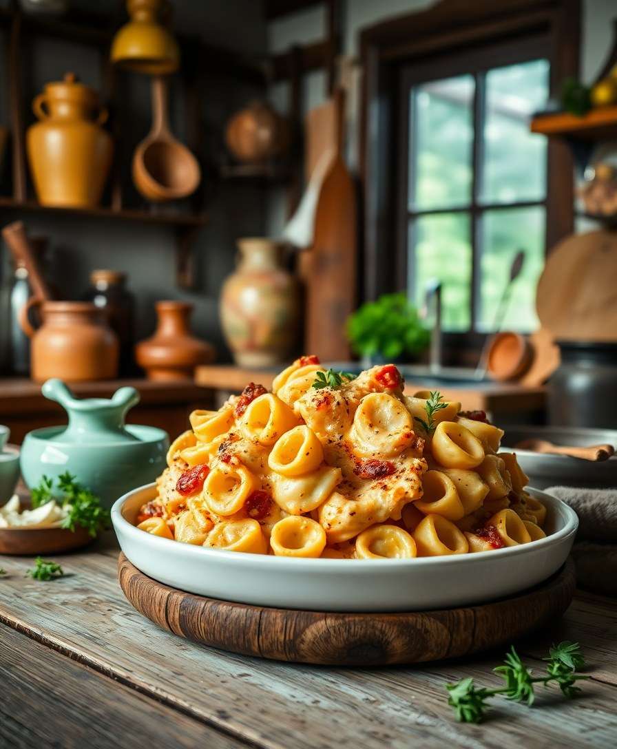 Creamy Cheesy Tortellini Delight