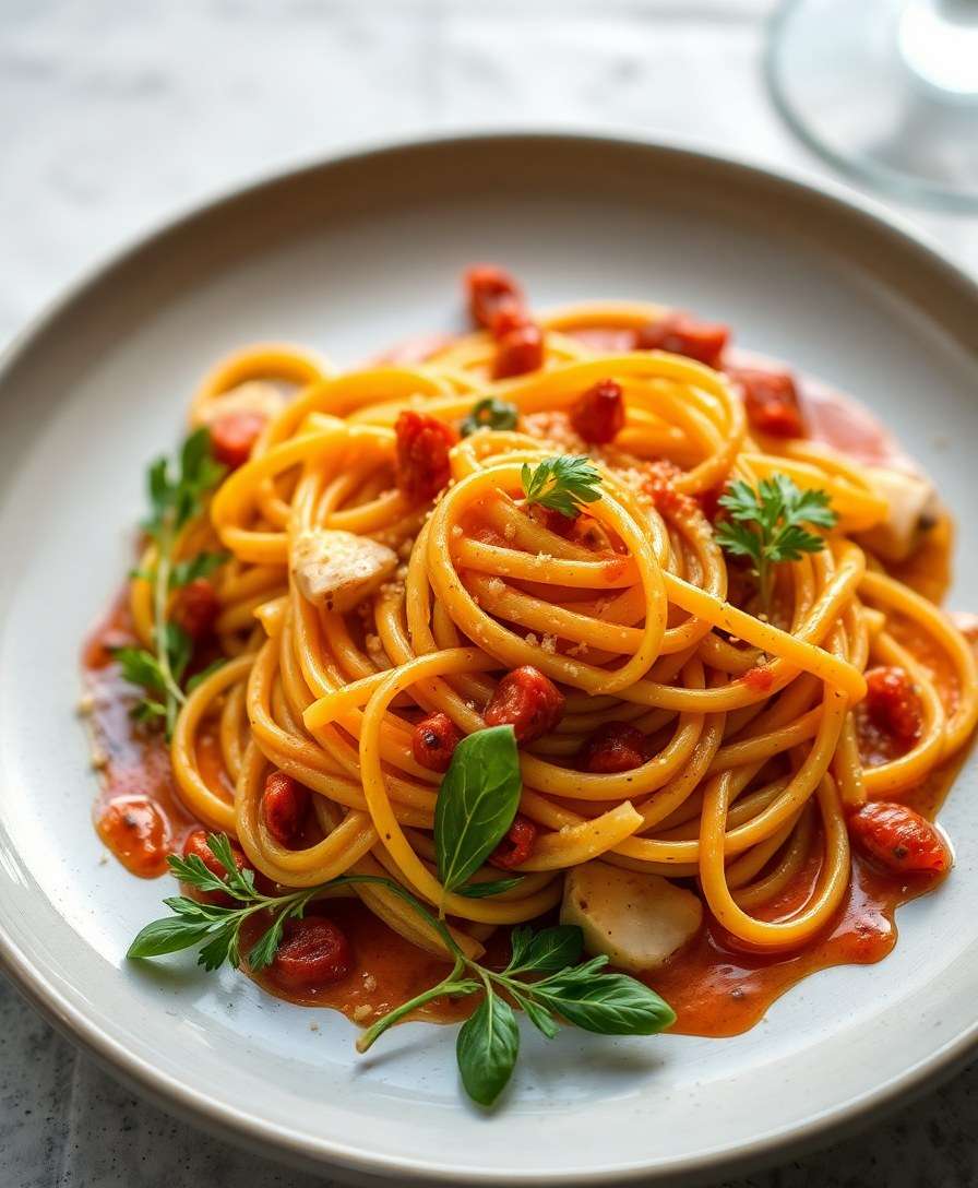 Decadent 40-Garlic Pasta