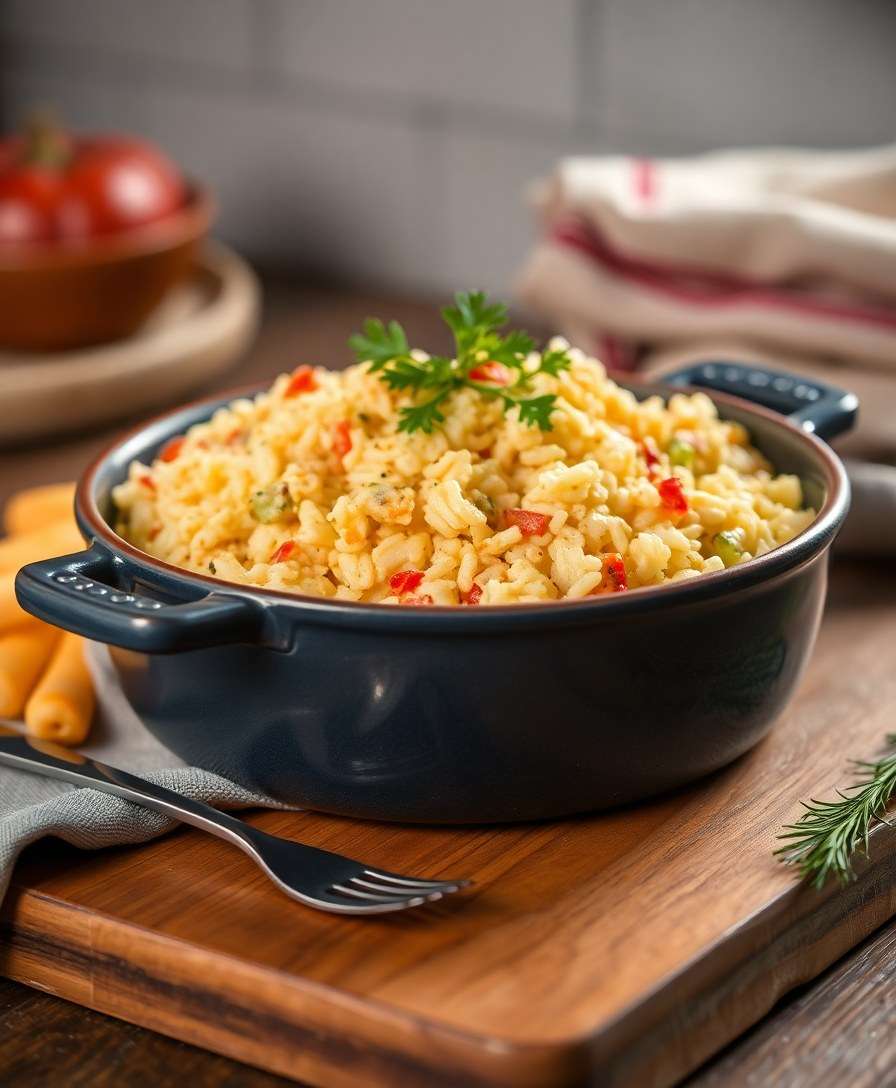 Hearty Cabbage and Rice Casserole