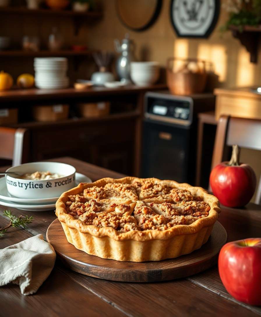 Decadent Dutch Apple Pie