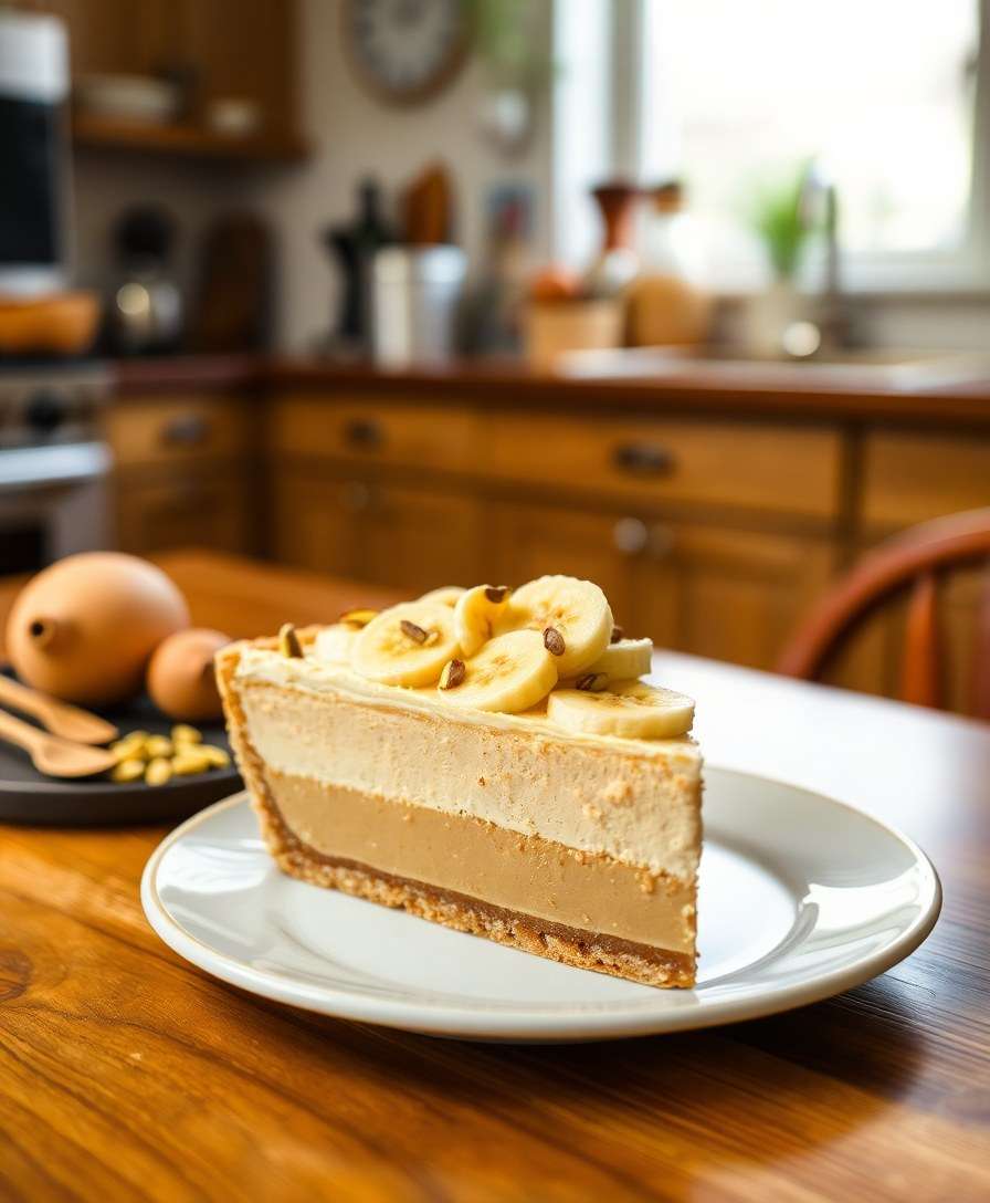 Decadent Butterscotch Banana Cream Pie