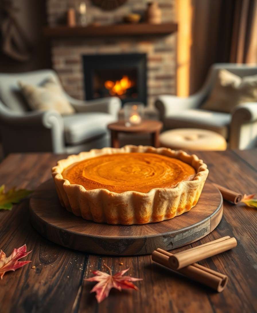 Decadent Pumpkin Pie with a Twist