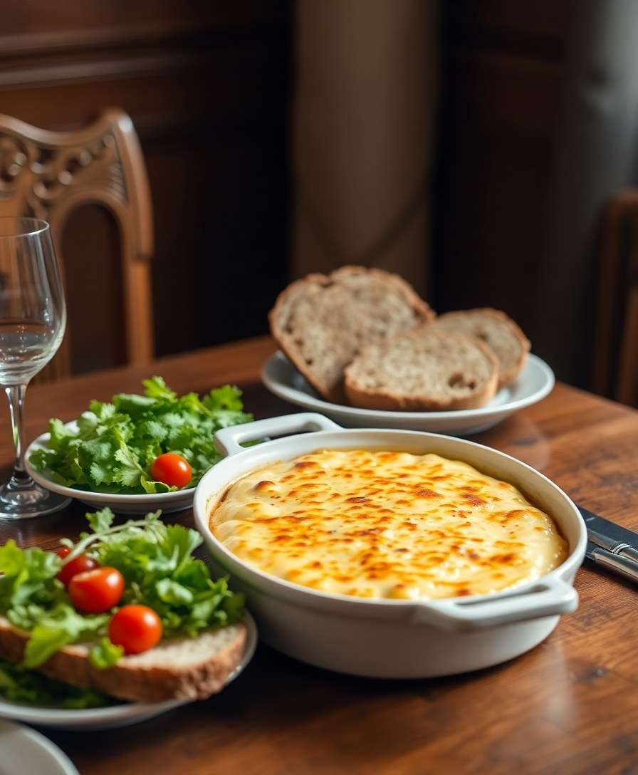 Gourmet Tartiflette with Crispy Topping