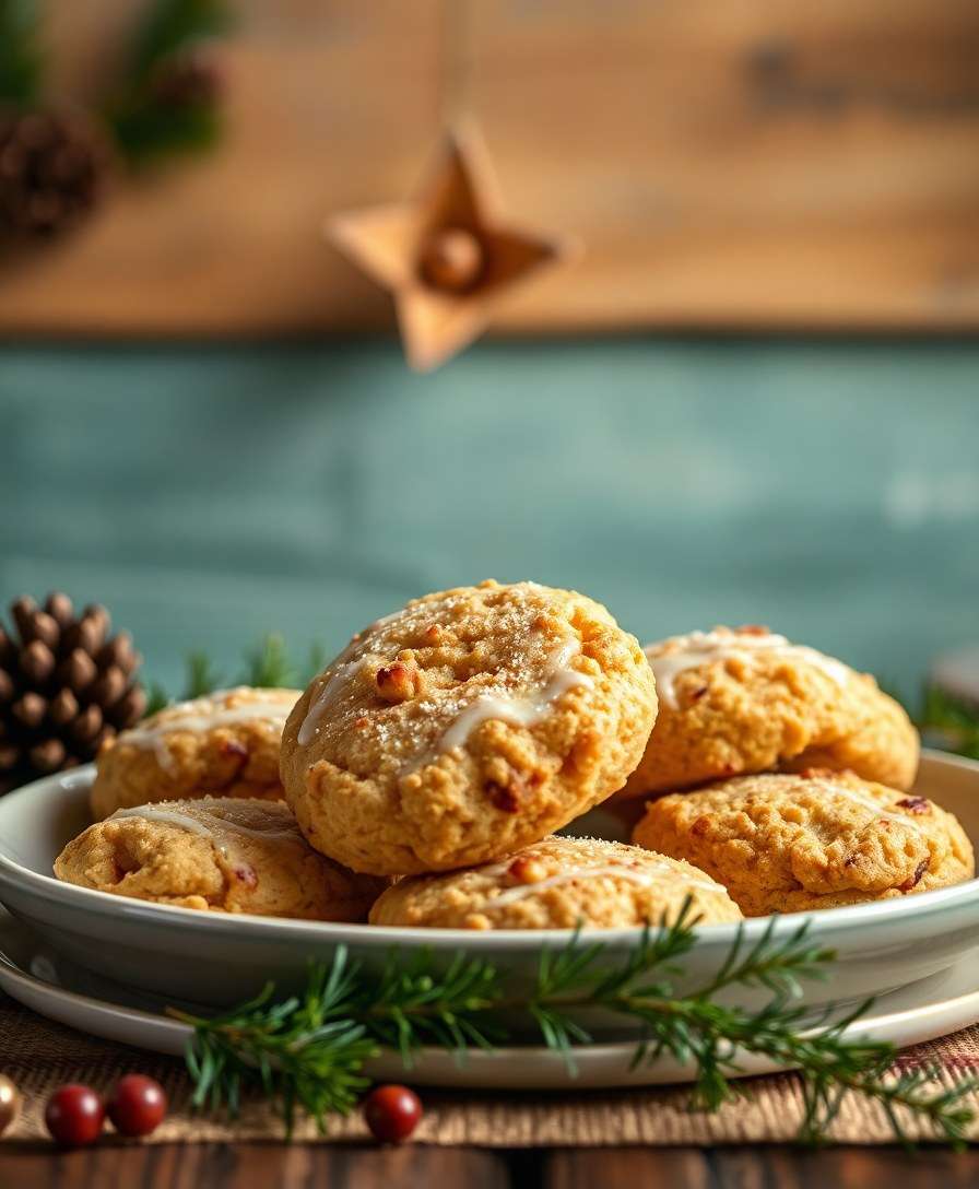 Gourmet Nutty Noel Biscuits