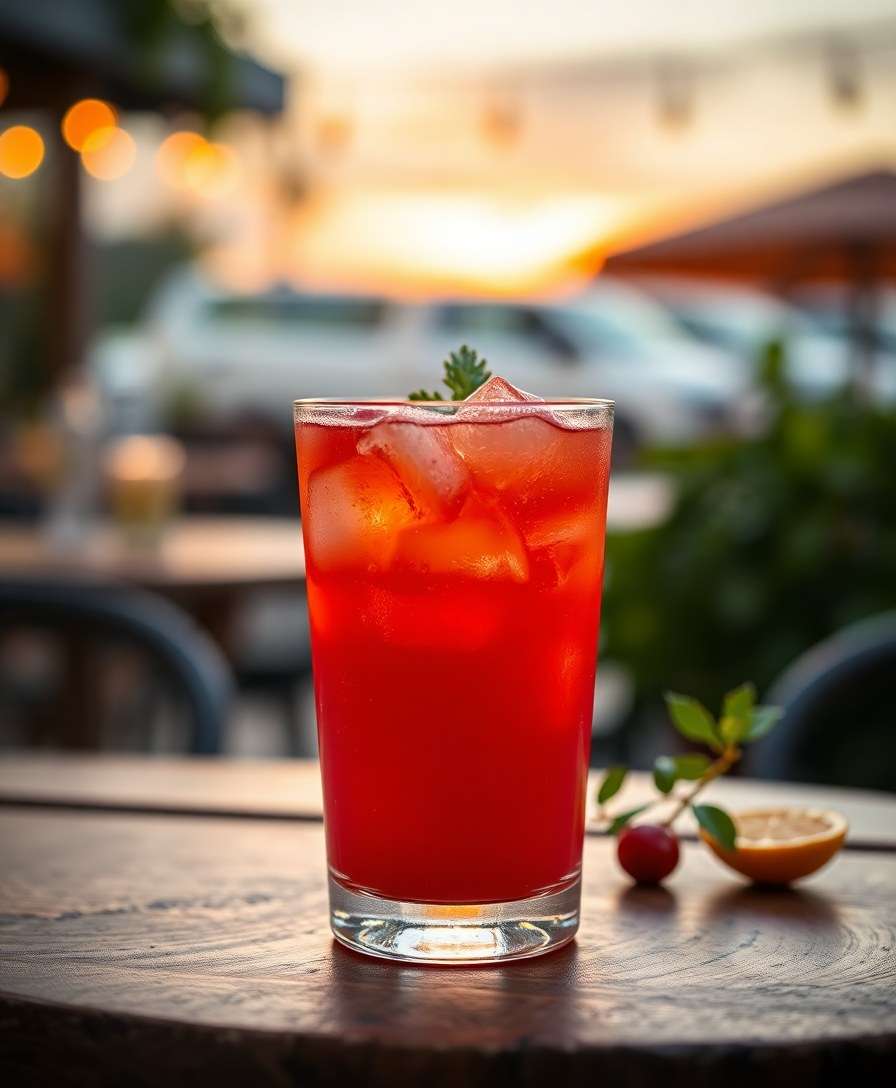 Sparkling Garibaldi Cocktail: A Refreshing Italian Delight