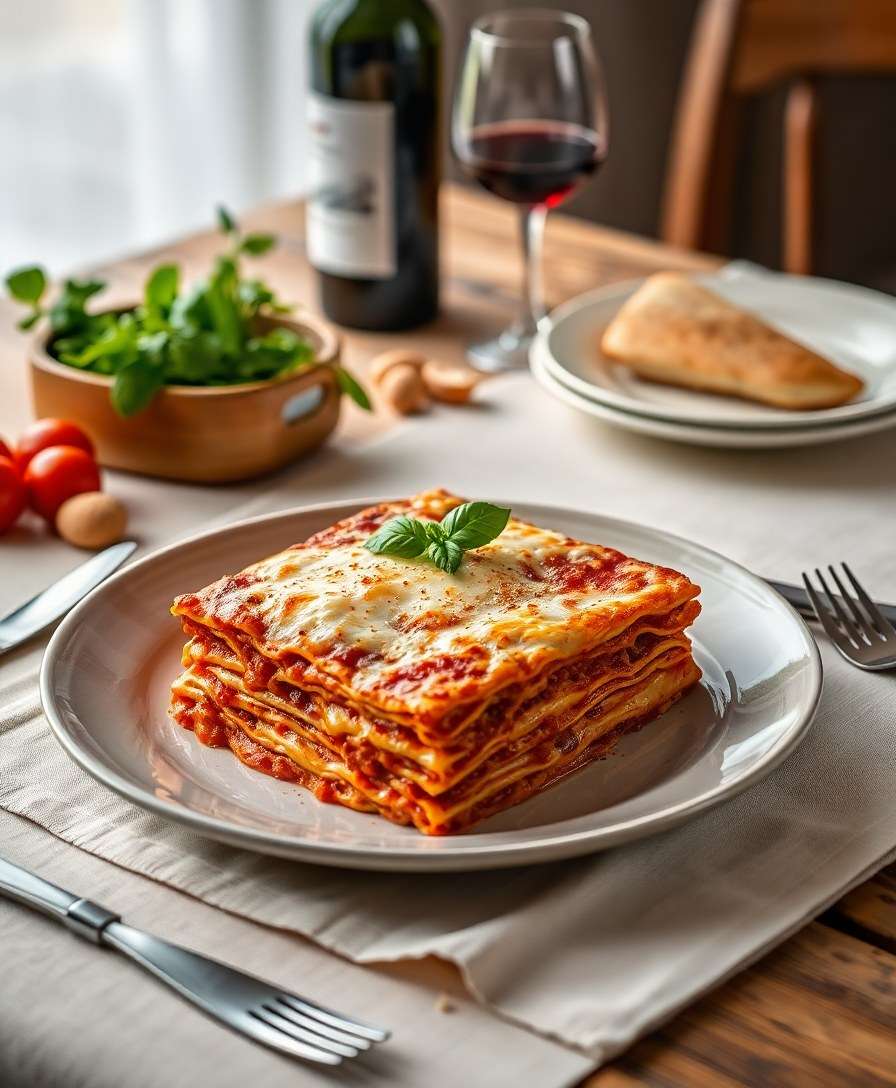 Gourmet Lasagna Bolognese