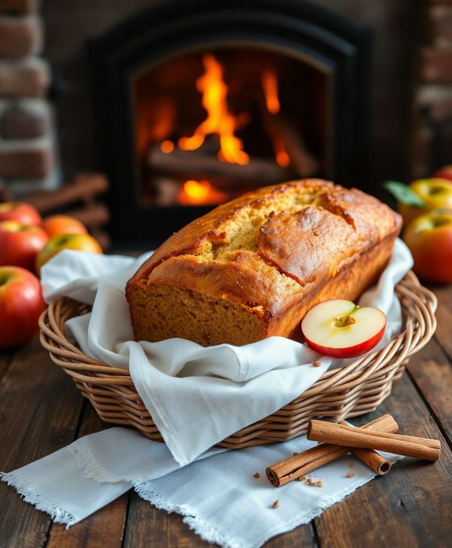 Warm Spiced Apple Loaf