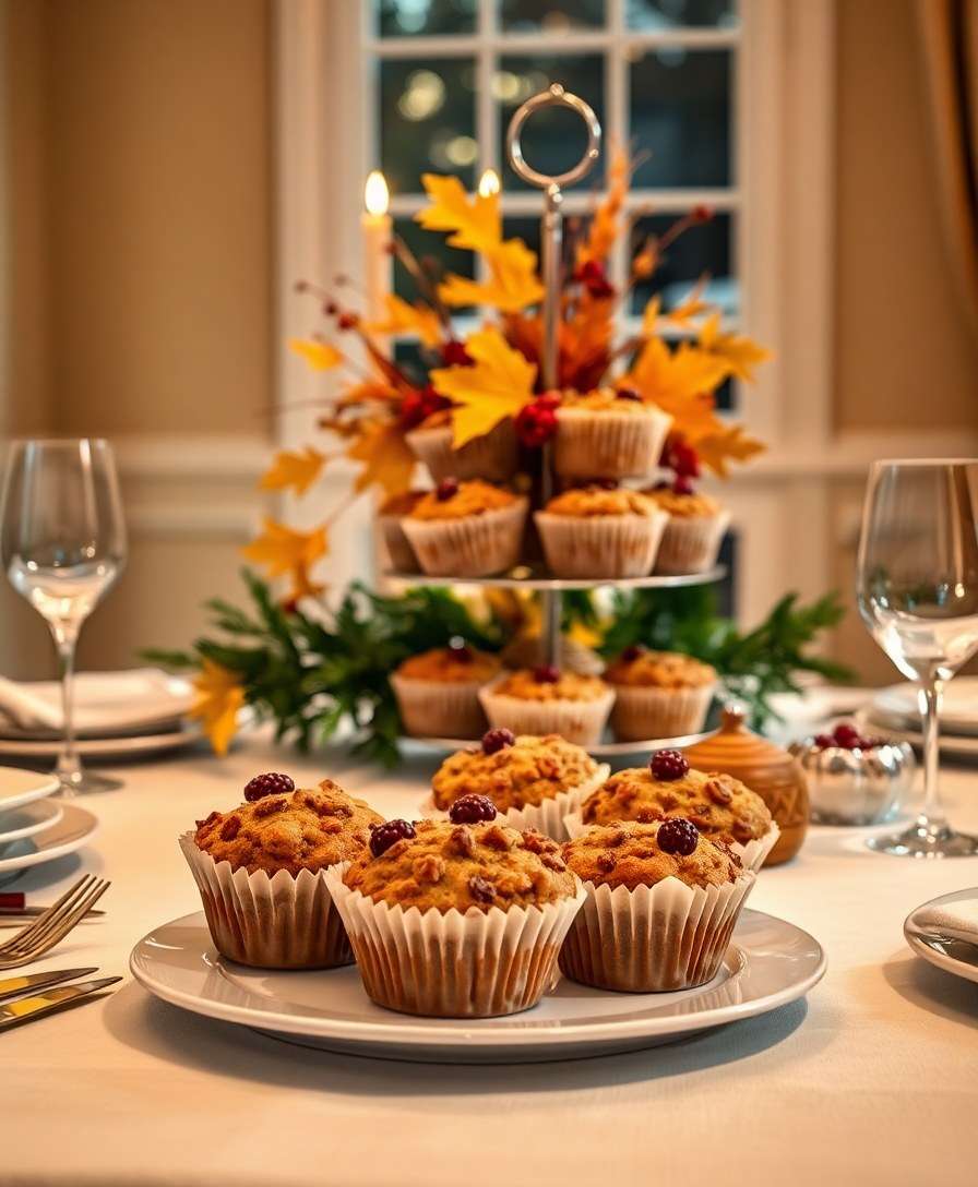 Gourmet Holiday Dressing Muffins