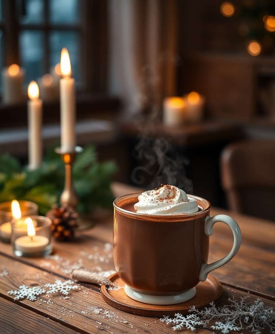 Decadent Gourmet Hot Chocolate