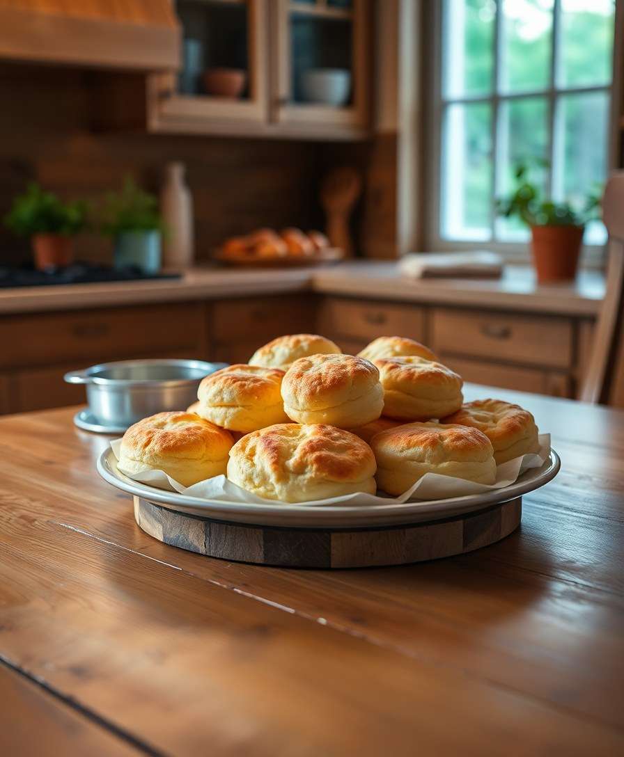 Golden Buttermilk Biscuits