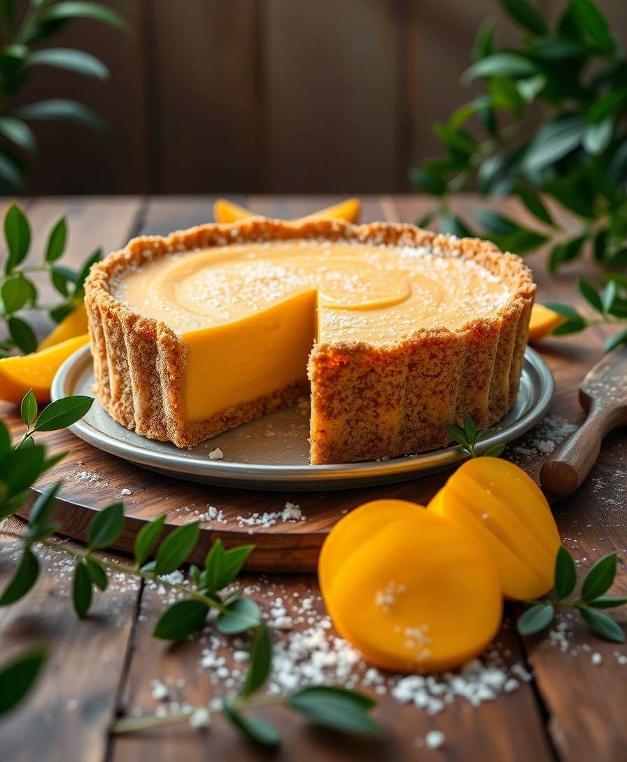 Decadent Mango Dream Pie