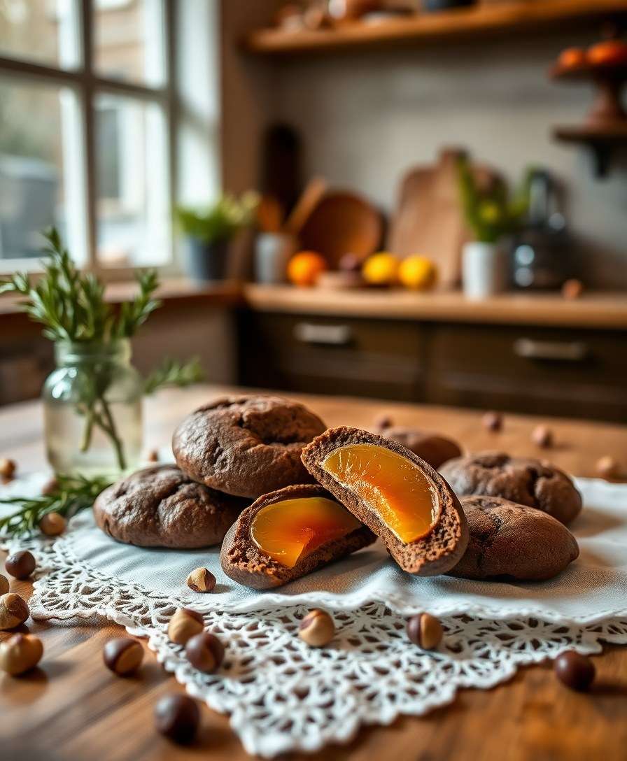 Decadent Chocolate Hazelnut Cookies