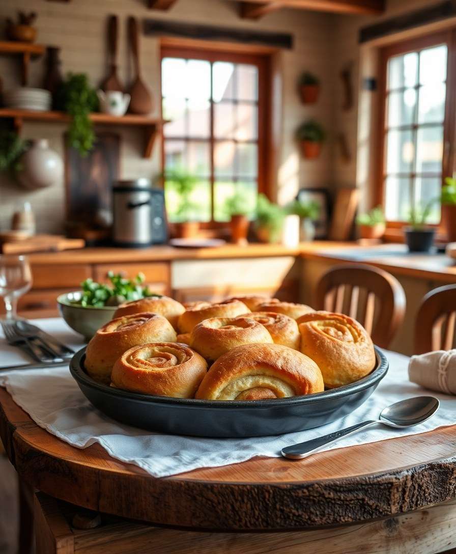 Poppy Seed & Walnut Rolls