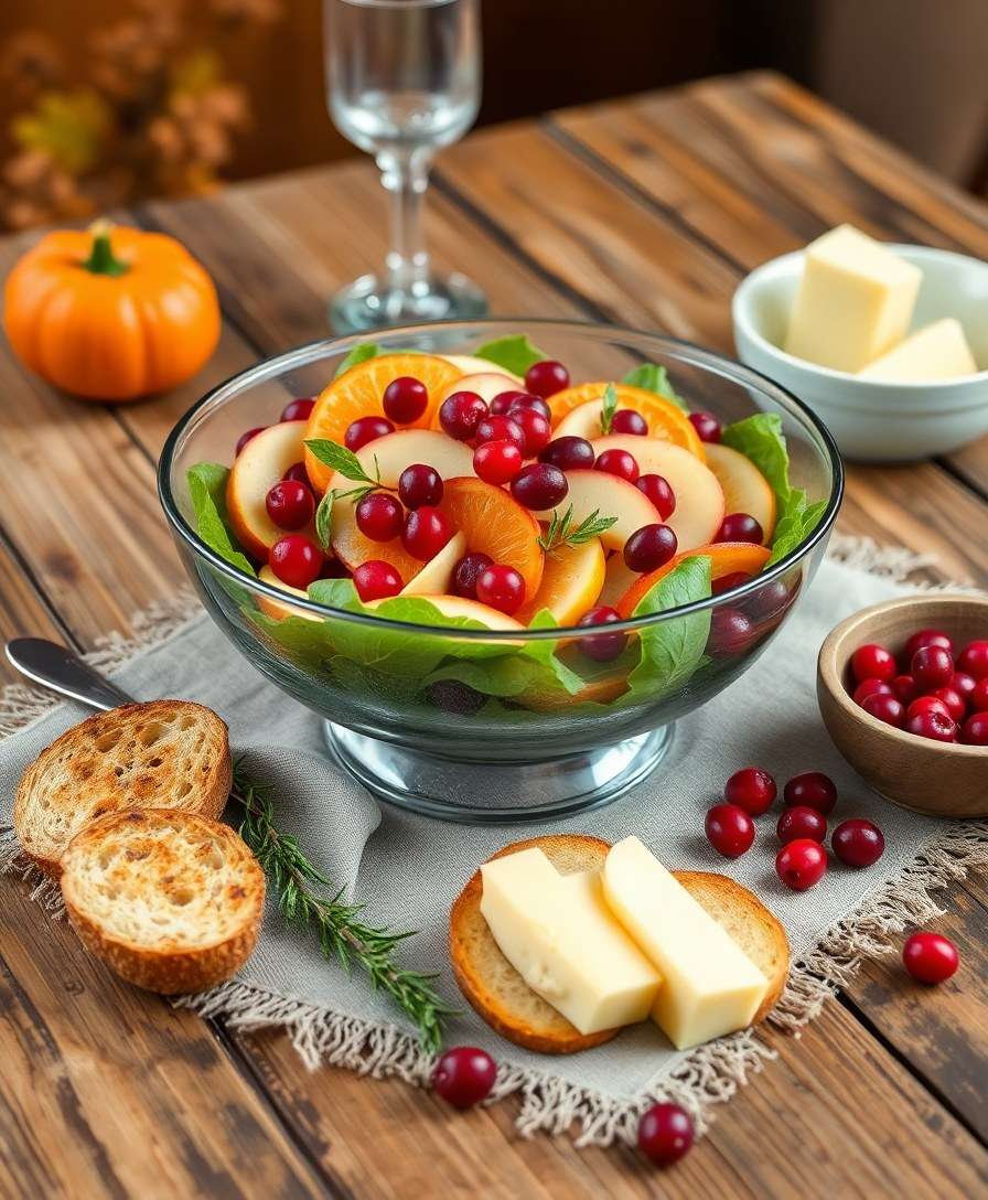 Sparkling Cranberry-Apple Salad