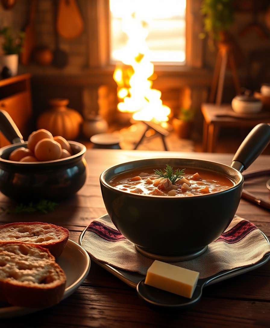 Creamy Wild Rice Turkey Soup