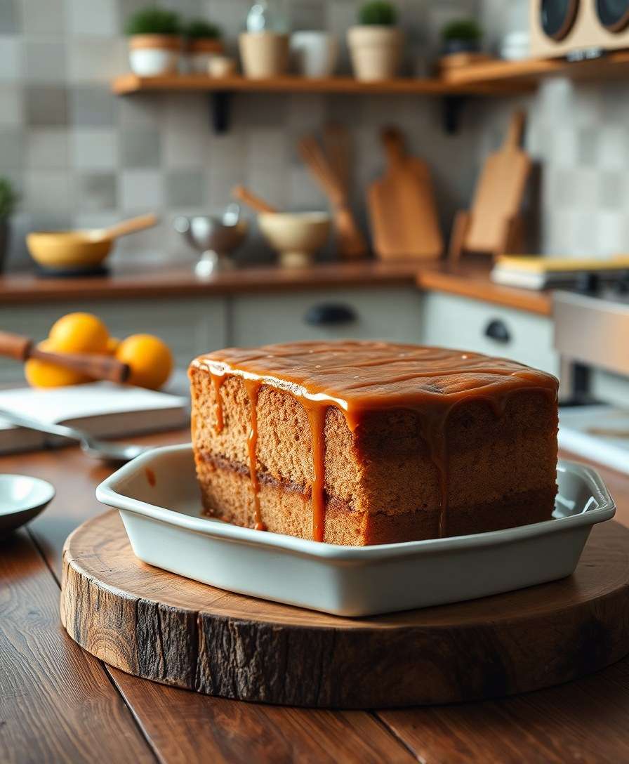 Decadent Caramel Cake