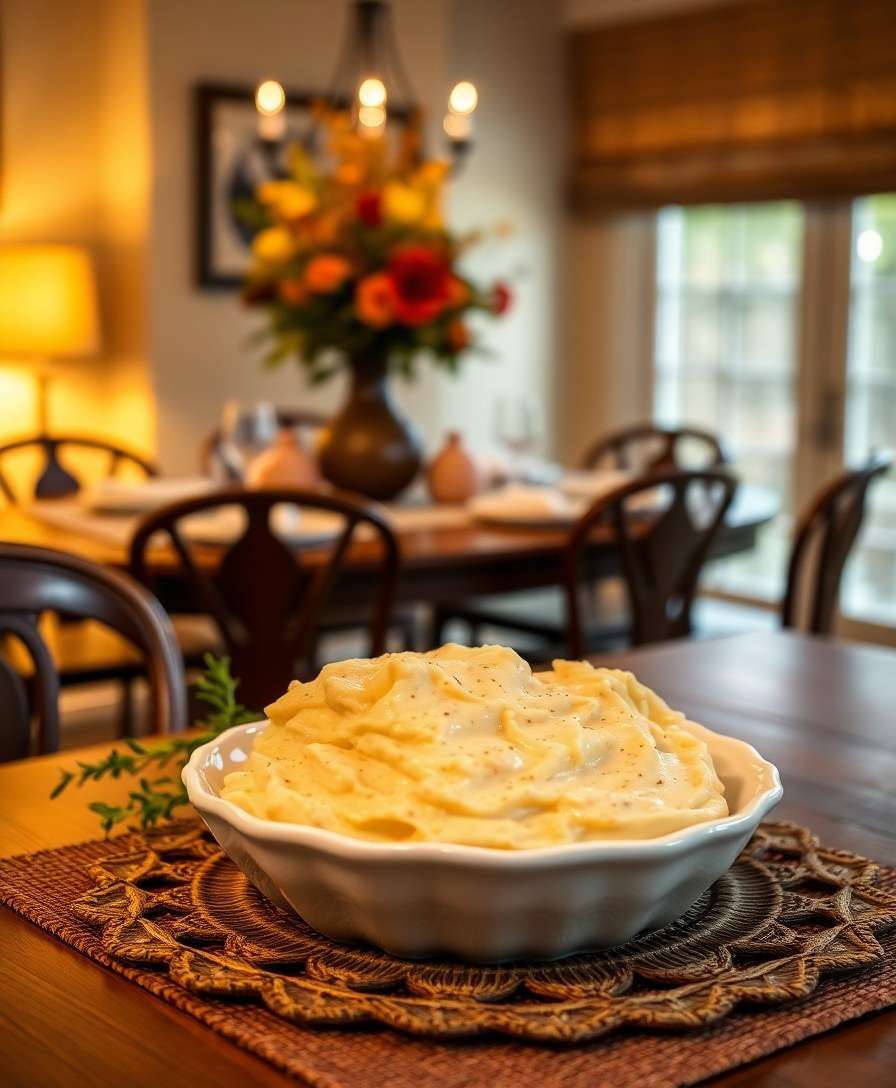 Creamy Garlic Mashed Potatoes