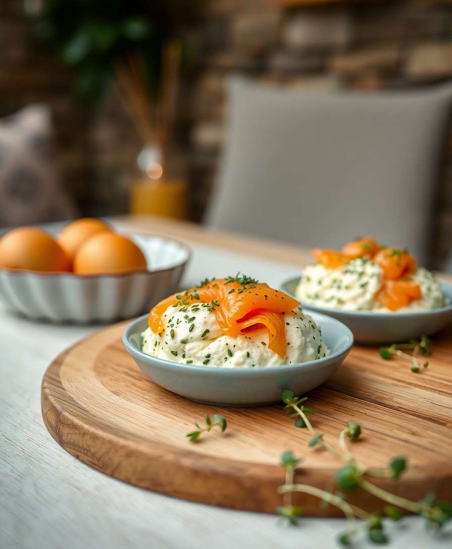 Smoked Salmon & Herb Cheese Ball Delight