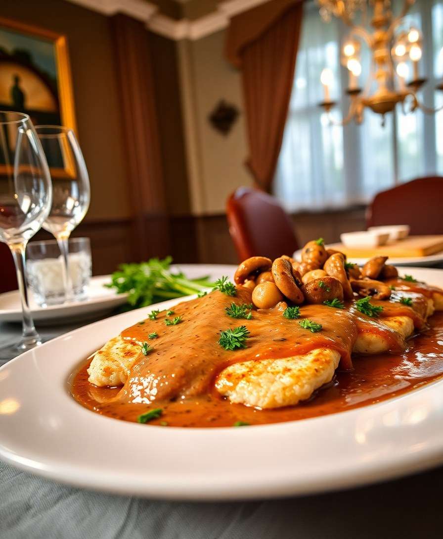 Gourmet Chicken Marsala with Creamy Mushroom Sauce