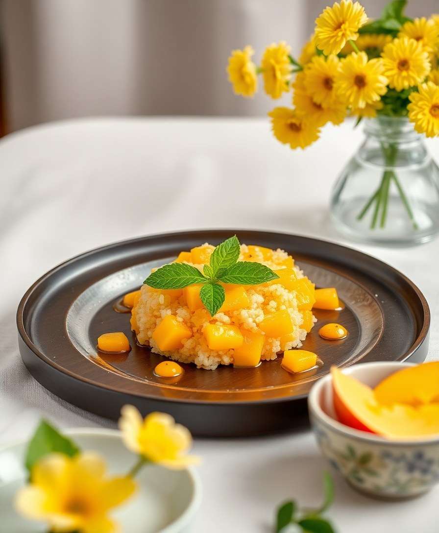 Tropical Mango Sticky Rice Delight