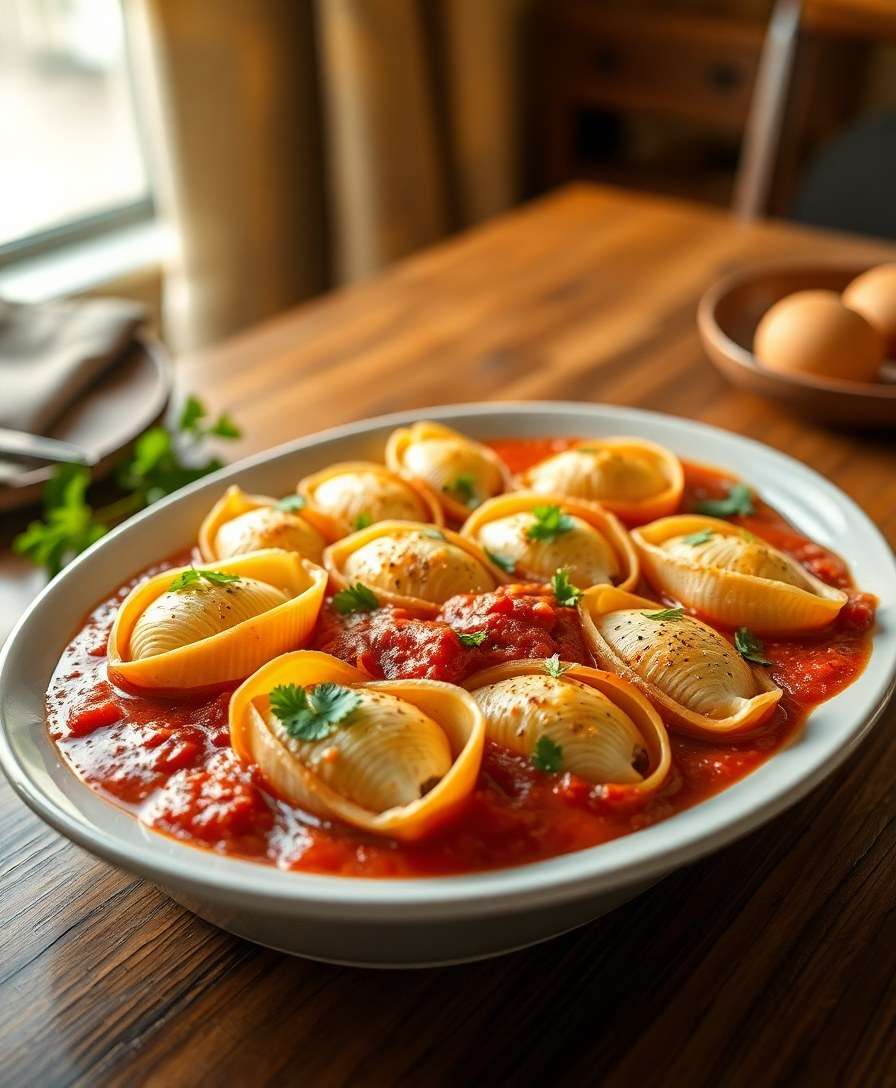 Gourmet Vegan Stuffed Shells