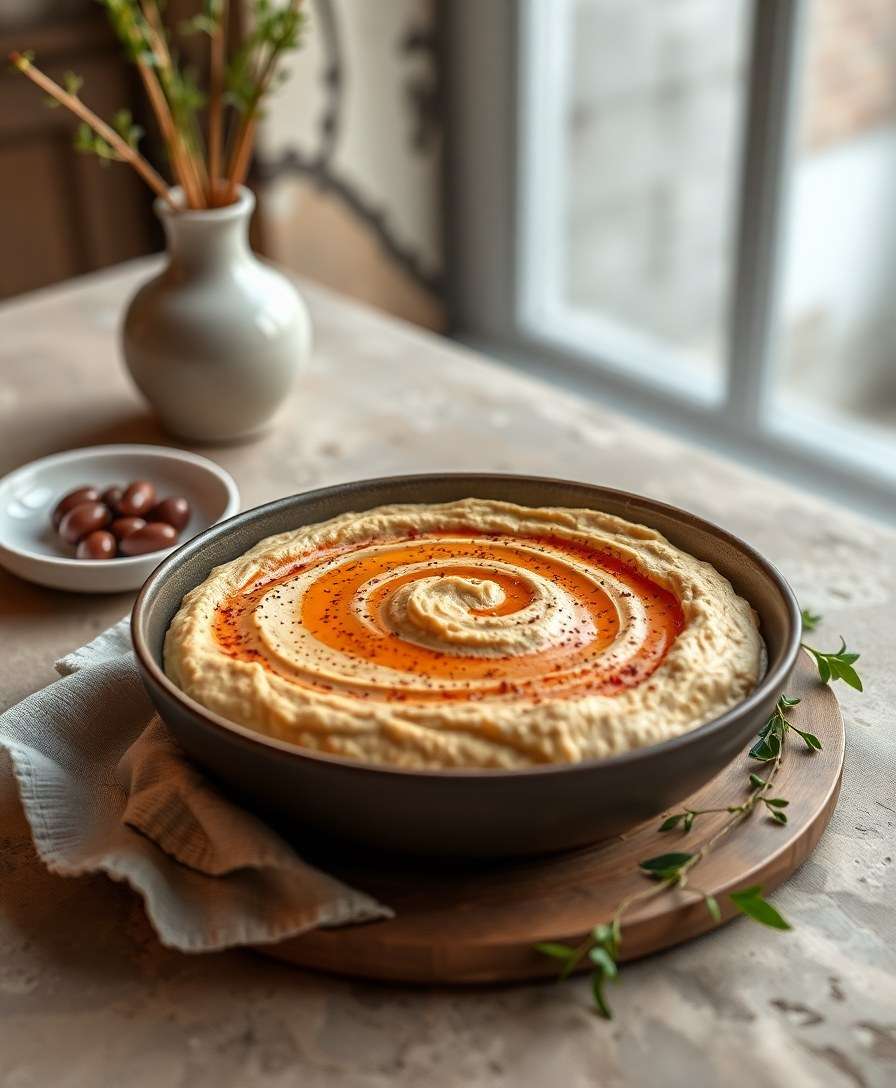 Creamy Mediterranean Hummus