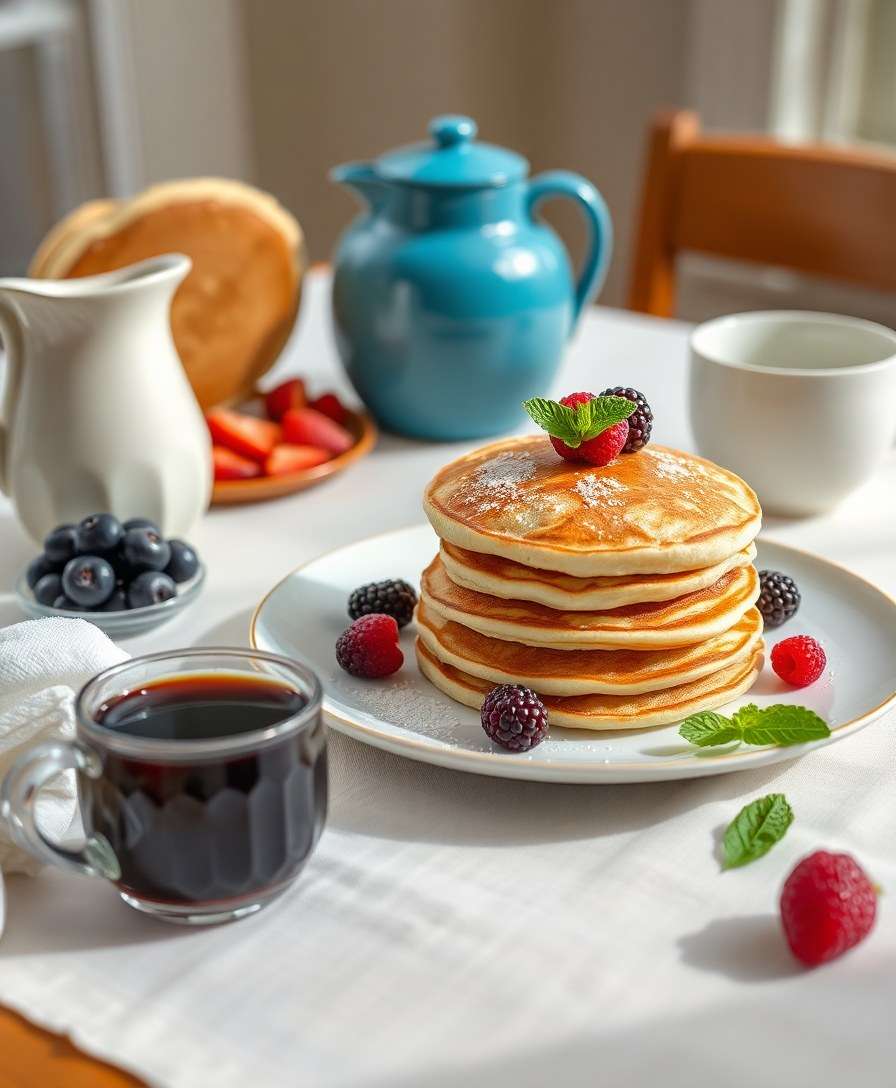 Fluffy Cloud Pancakes