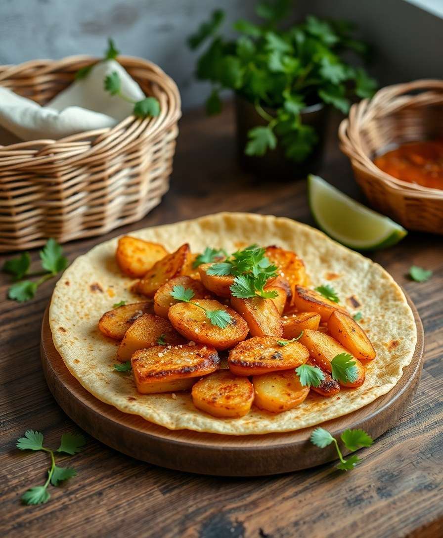 Crispy Potato Tortilla - A Flavorful Fiesta